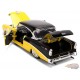 1956 Chevrolet Bel Air Yellow and Black - Bigtime Muscle - Jada 1/24 - 36648 Passion diecast