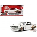 (Preorder) 1971 Nissan Skyline 2000GT-R - White with Gold Graphics - JDM Tuners - Jada 1/24 - 37021