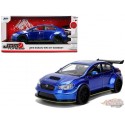 (Preorder) Subaru WRX STI Widebody 2016 - bleu métallique - JDM Tuners -  Jada 1/24 - 37491