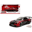 (Preorder) 1995 Mazda RX-7 Widebody VeilSide - Black and Red Metallic - JDM Tuners - Jada 1/24 - 37646