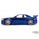 Nissan Skyline GT-R (R34) Bleu Finition Brossée 25e anniversaire de Fast & Furious -  Jada 1/24 - 37704 -  Passion diecast