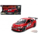 (Preorder) Mitsubishi Lancer Evolution IX Red with Graphics - 25 Years of Fast & Furious Anniversary - Jada 1/24 - 36208