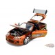 Toyota Supra Orange fini brossé - 25e anniversaire Fast & Furious -  Jada 1/24 - 37703 Passion Diecast