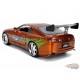 Toyota Supra Orange fini brossé - 25e anniversaire Fast & Furious -  Jada 1/24 - 37703 Passion Diecast