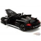 Porsche Carrera GT Convertible Black with White Graphics - Hyper-Spec - Jada 1/24 - 35490 Passion Diecast