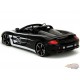 Porsche Carrera GT Cabriolet - Noir avec graphiques blancs - Hyper-Spec - Jada 1/24 - 35490 Passion Diecast