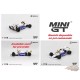 Toleman TG184 No.19 Ayrton Senna 1984 Grand Prix de Monaco 2e place - Mini GT - 1:64 - MGT01118-BL