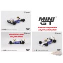 (Preorder) Toleman TG184 No.19 Ayrton Senna 1984 Monaco Grand Prix 2nd Place - Mini GT - 1:64 - MGT01118-BL