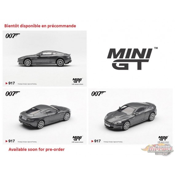  James Bond 007 Aston Martin DBS Casino Royale - English Packaging - Mini GT - 1:64 - MGT00917-007E Passion Diecast