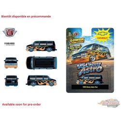 Chevrolet Astro Van 1995 - Noir avec flammes - M2 Machine - 1:64 - 31500-HS83 Passion Diecast