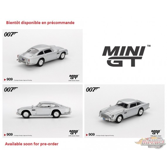 James Bond Aston Martin DB5 Casino Royale - Emballage anglais - Mini GT - 1:64 - MGT00909-007E Passion Diecast