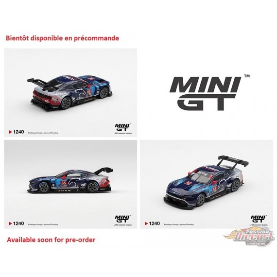 Ford Mustang GT3 Ford Multimatic Motorsports 2025 IMSA Daytona 24 Hrs Winner - Mini GT - 1:64 - MGT01240 Passion Diecast