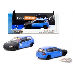 Honda Civic EG6 Tarmac Works 10e anniversaire - Tarmac Works - 1/64 - T64-TL001-10TH Passion Diecast