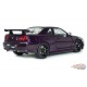 Nissan Skyline (R34) GT-R Z Tune 1999 Violet minuit - Solido - 1/18 - S1804311 - Passion Diecast 