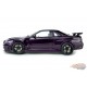Nissan Skyline (R34) GT-R Z Tune 1999 Violet minuit - Solido - 1/18 - S1804311 - Passion Diecast 