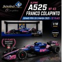 (Preorder) Alpine A525 No 43 Franco Colapinto  Grand prix du Canada 13e place  2025 - Solido - 1/18 - S1818903