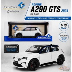 Alpine A290 GTS 2024 White - Solido - 1/18 - S1812604 - Passion Diecast 