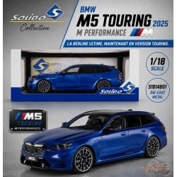(Preorder) BMW M5 Touring M 2025 Bleu - Solido - 1/18 - S1814801