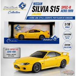Nissan Silvia S15 Spec-R AERO 1999 Yellow - Solido - 1/18 - S1812206 - Passion Diecast 