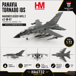 Panavia Tornado IDS / Marineflieger MFG 2, Eggebeck AB, Germany 1996, + AS.34 Kormoran / Hobby Master 1:72 HA6732