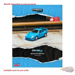 Porsche 911 993 Cup - Riviera bleu - Tarmac Works - 1/64 - T64S-021-RB Passion Diecast