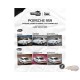 Porsche 959 White Model Car & Trading Cards Combo Set - White - Tarmac Works - 1/64 - T64G-068-WH-B Passion Diecast