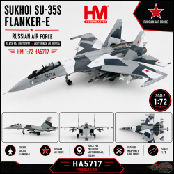 Sukhoi Su-35S Flanker-E / Russian Air Force, Black 904 Prototype, Akhtubinsk AB, Russia / HM 1:72 HA5717