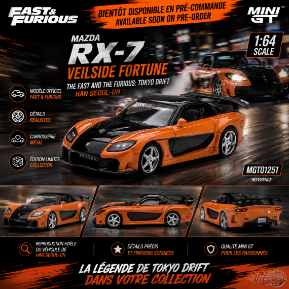 Mazda RX-7 VeilSide Fortune The Fast and the Furious: Tokyo Drift