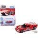 Ford GT40 No.14 1965 Rouge à bande blanches - 2025 Premium Release 3 Version A - Auto World - 1/64 - AW64522 A E