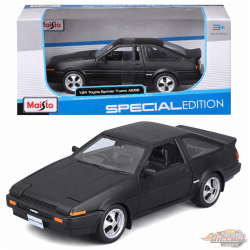 Toyota Sprinter Trueno AE86 - Matte Black - Maisto 1/24 - 32916 MBK