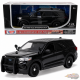 2022 Ford Police Interceptor Utility - Plain Black - Law Enforcement and Public Service - Motormax 1/24 - 76990 BK