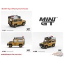 (Preorder) Land Rover Defender 90 1985 Camel Trophy Borneo Team Brazil - Mini GT - 1:64 - MGT01308