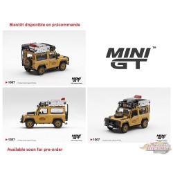 Land Rover Defender 90 1985 Camel Trophy Borneo Team Japan - Mini GT - 1:64 - MGT01307 Passion Diecast