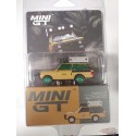 CHASE CAR Range Rover 1981 Camel Trophy Sumatra C.Swoboda & K.Mentel Vainqueur - Jaune - Mini GT - 1:64 - MGT01144GR