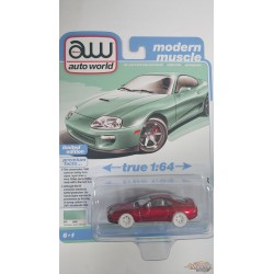 CHASE CAR 1998 Toyota Supra Caribbean Green - 2025 Premium Release 3 Version B - Auto World - 1/64 - AWSP209 BGR