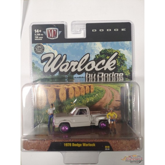 CHASE CAR 1978 Dodge Warlock - Diorama 2026 Release 19 - M2 Machine - 1:64 - 67500-19 AGR