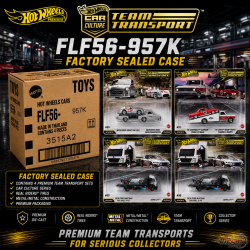 Team Transport Caisse K 2026 Ensemble de 4 - Hot Wheels - 1/64 - FLF56-957K -  Passion Diecast 