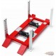Manual Four-Post Lift in Red And White - Greenlight - 1/18 - 12888 - Passion Diecast 