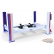 Pont élévateur à quatre colonnes NHRA rouge, blanc et bleu - Greenlight - 1/18 - 13706 - Passion Diecast 