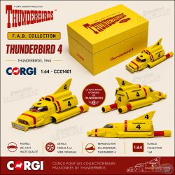 Thunderbirds F.A.B. Collection - Thunderbird - Corgi 1:44 - CC01401 Passion Diecast