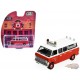 1969 Ford Econoline Ambulance - Los Angeles Fire Department - Fire Rescue Series 5 - 1/64 Greenlight - 67070 B