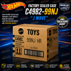 Hot Wheels 1/64  2026 Basic International Scellé Boîte J 72 voitures - C4982-99NJ