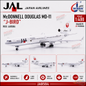 (Preorder) Japan Air Lines McDonnell-Douglas MD-11 "J-Bird" / JA8584 /  JC Wings / 1:400 / XX40373