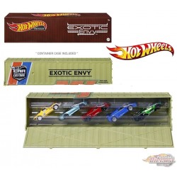 Car Culture Hot Wheels Exotic Envy 2022 Presentoire de conteneurs 5 voitures set 3 2022 - Hot-Wheels - 1/64 - HFF42