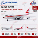 (Preorder) Boeing Corporation Boeing 747-100 "First Prototype - Museum Version / N7470 / JC Wings / 1:400 / XX40278