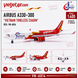 VietJet Airbus A330-300 "Vietnam Timeless Charm" / VN-A814 / JC Wings / 1:400 / XX40272