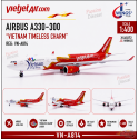 (Preorder) VietJet Airbus A330-300 "Vietnam Timeless Charm" / VN-A814 / JC Wings / 1:400 / XX40272