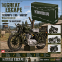 (Preorder) The Great Escape - Triumph TR6 Trophy - Weathered - Corgi - 1/12 - CC08501