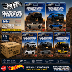 Hot Wheels 1:64 Performance Truck Silver Series 2026 Assortment SET OF 10 CARS - GDG44-957T Passion Diecast