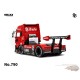 LBWK UD Quon 2022 Super Silhouette - Rouge - GCD - 1:64 - KS-099-790 Passion Diecast